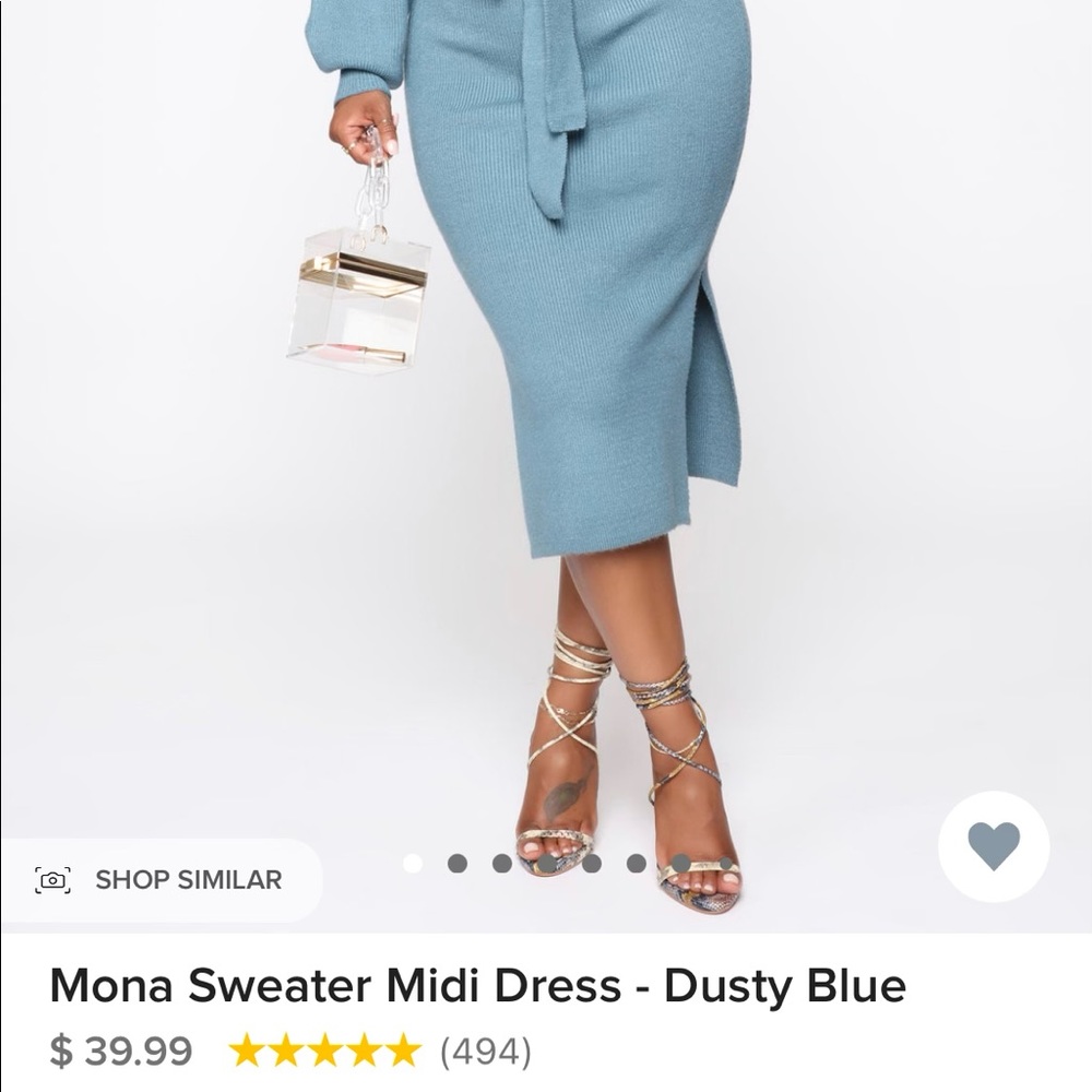 Mona Sweater mini dress